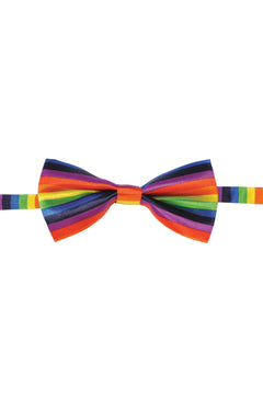 Rainbow Bow Tie