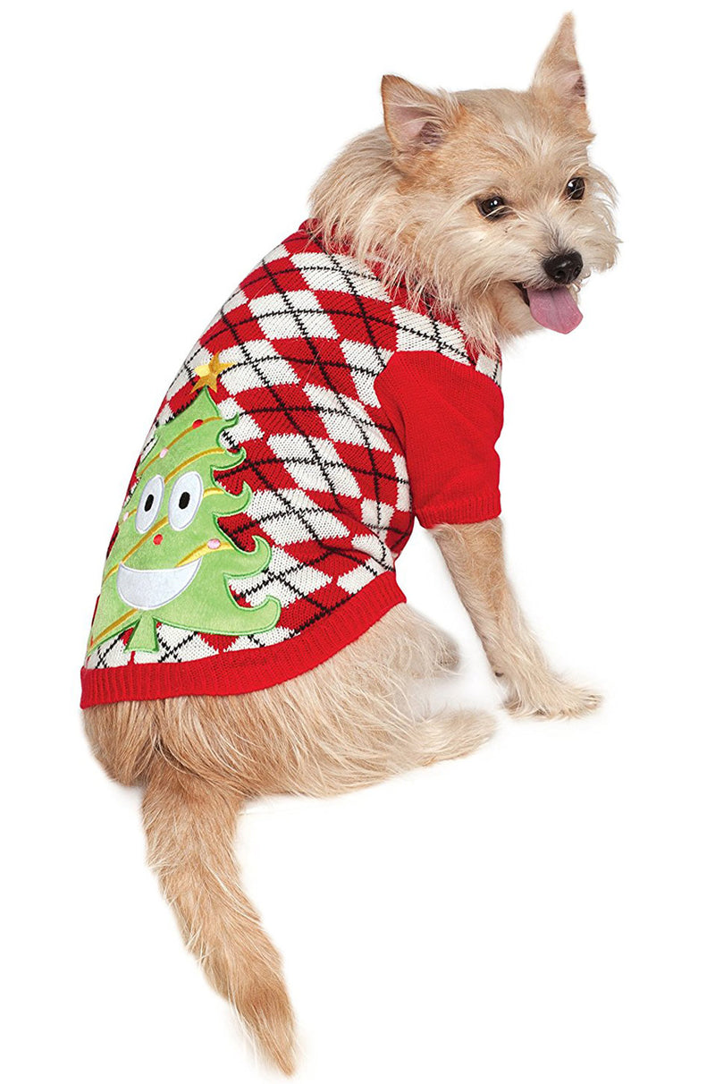 X-Mas Tree Sweater Pet Costume
