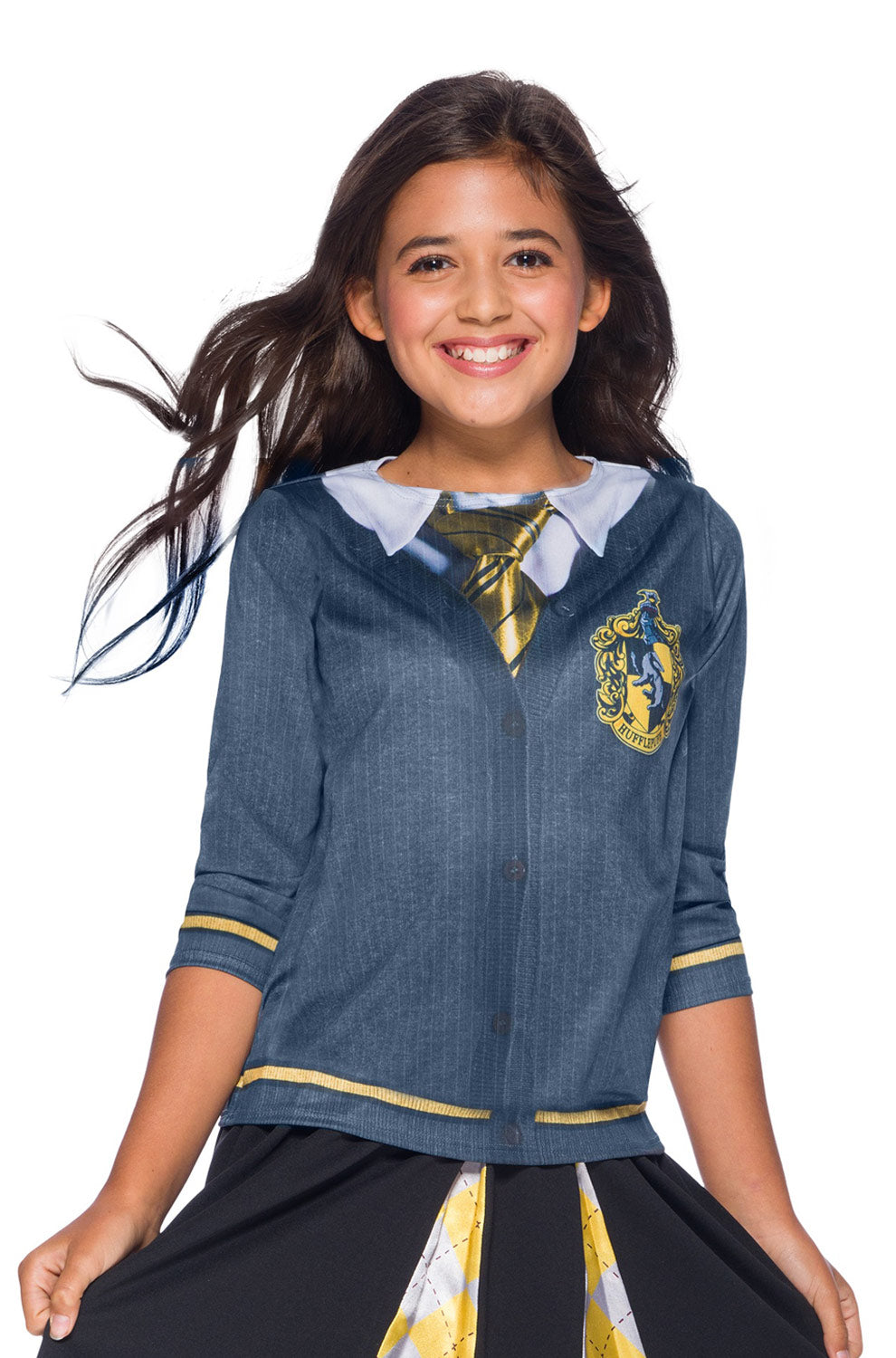 Hufflepuff Printed Top Child Costume