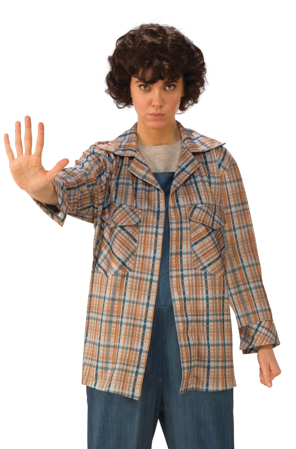 Eleven Plaid Shirt Adult Costume