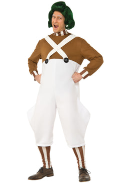Deluxe Oompa Loompa Adult Costume