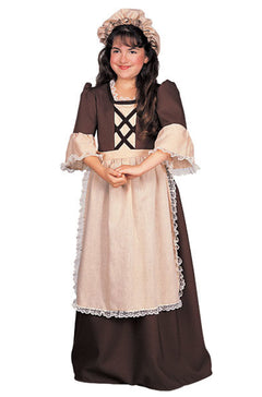 Colonial Girl Deluxe Child Costume