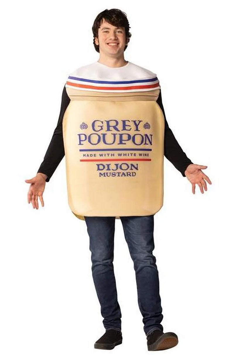 Grey Poupon Dijon Mustard Adult Costume