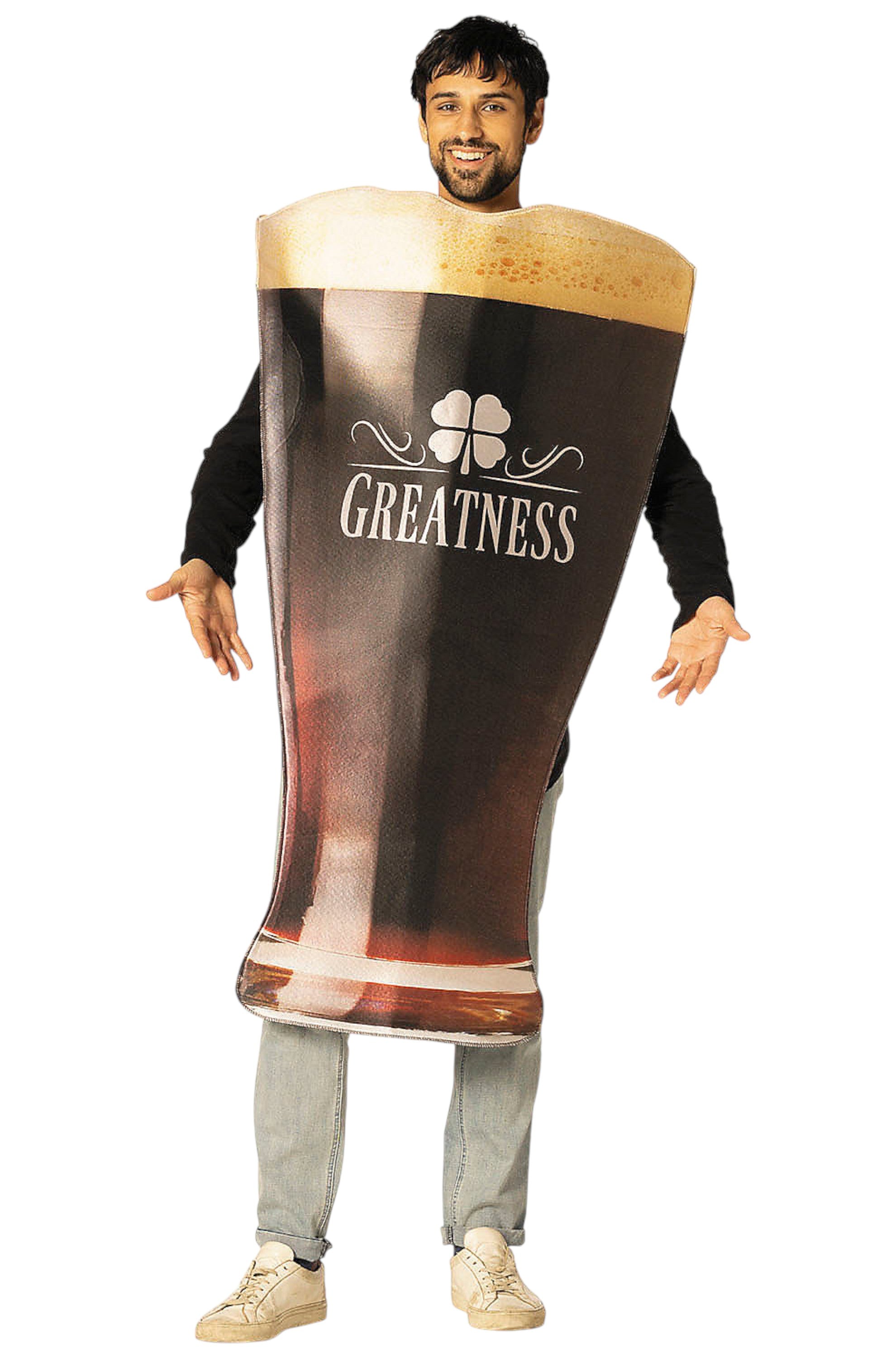 Dark Beer Glass Adult Costume