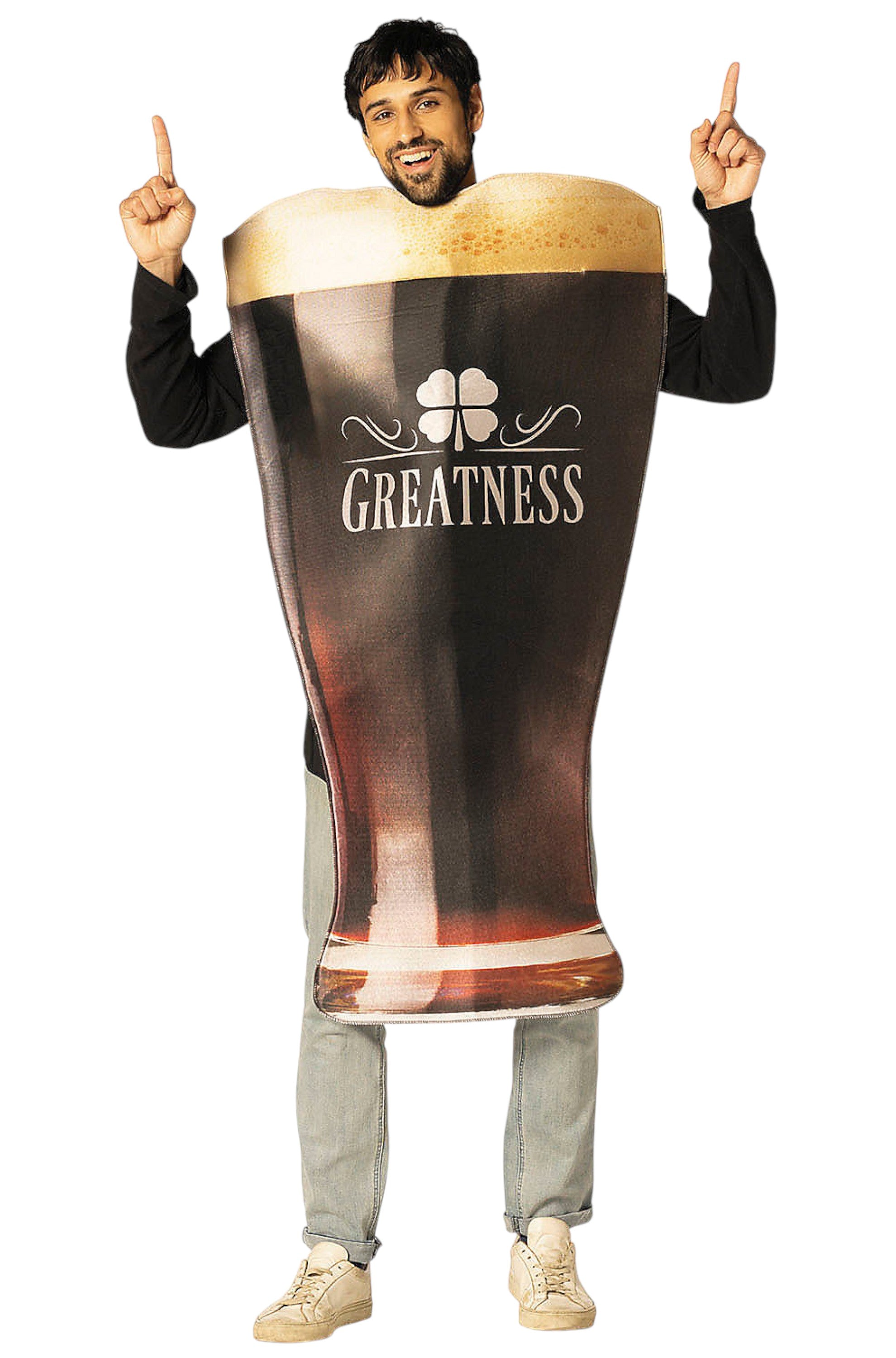 Dark Beer Glass Adult Costume