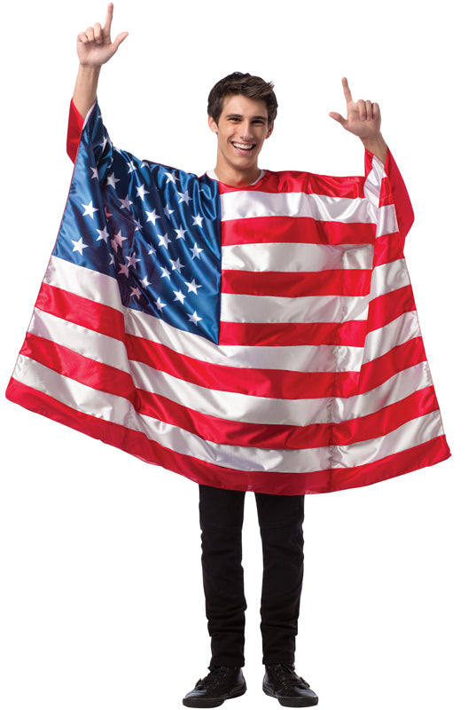 USA Flag Tunic Adult Costume