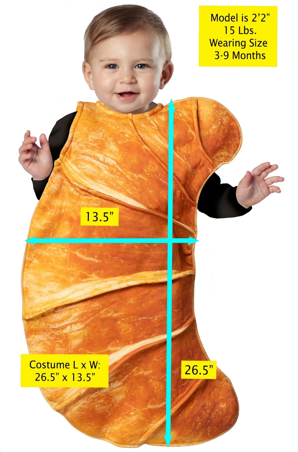 Croissant Bunting Costume