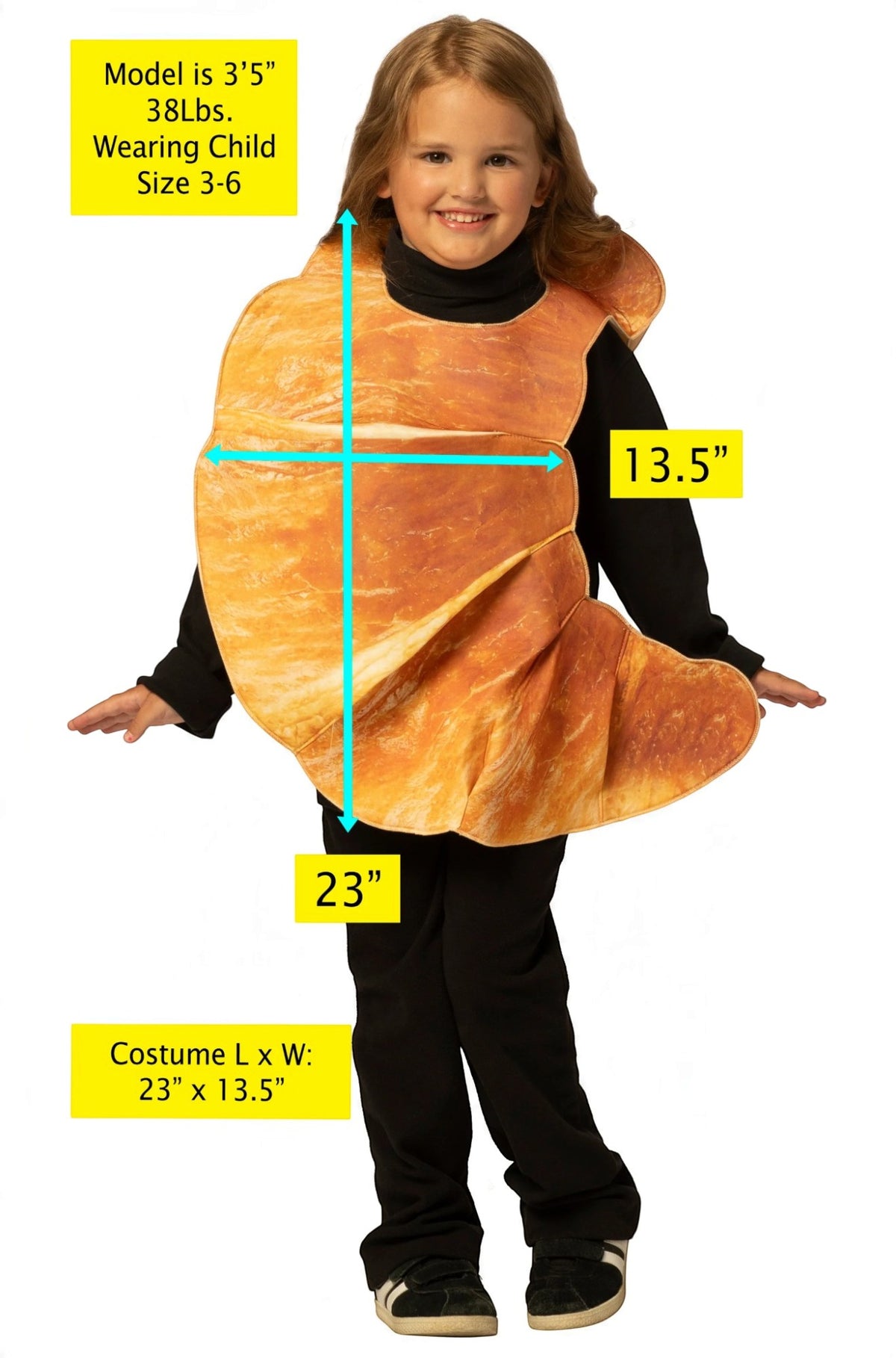 Croissant Child Costume
