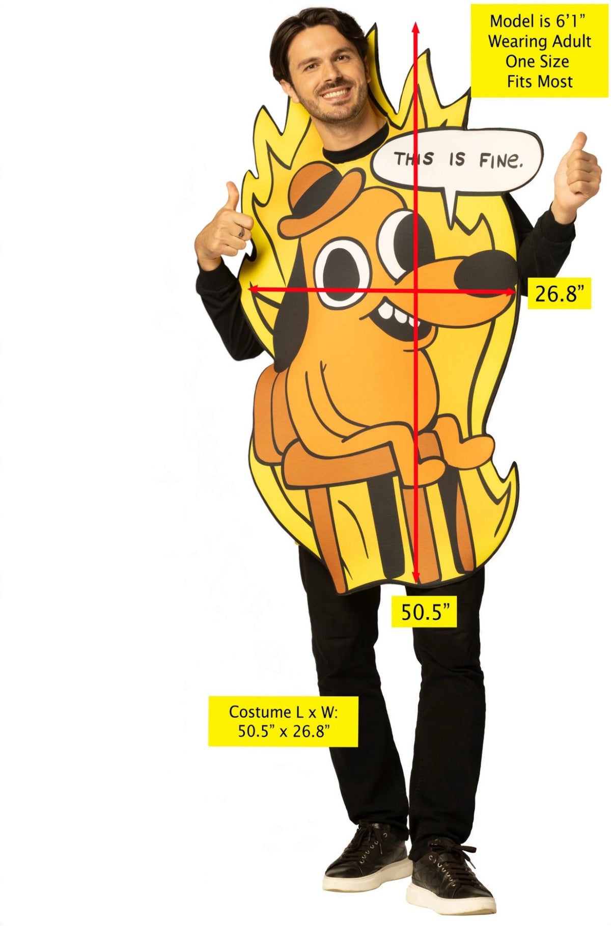 This is Fine Dog Adult Costume