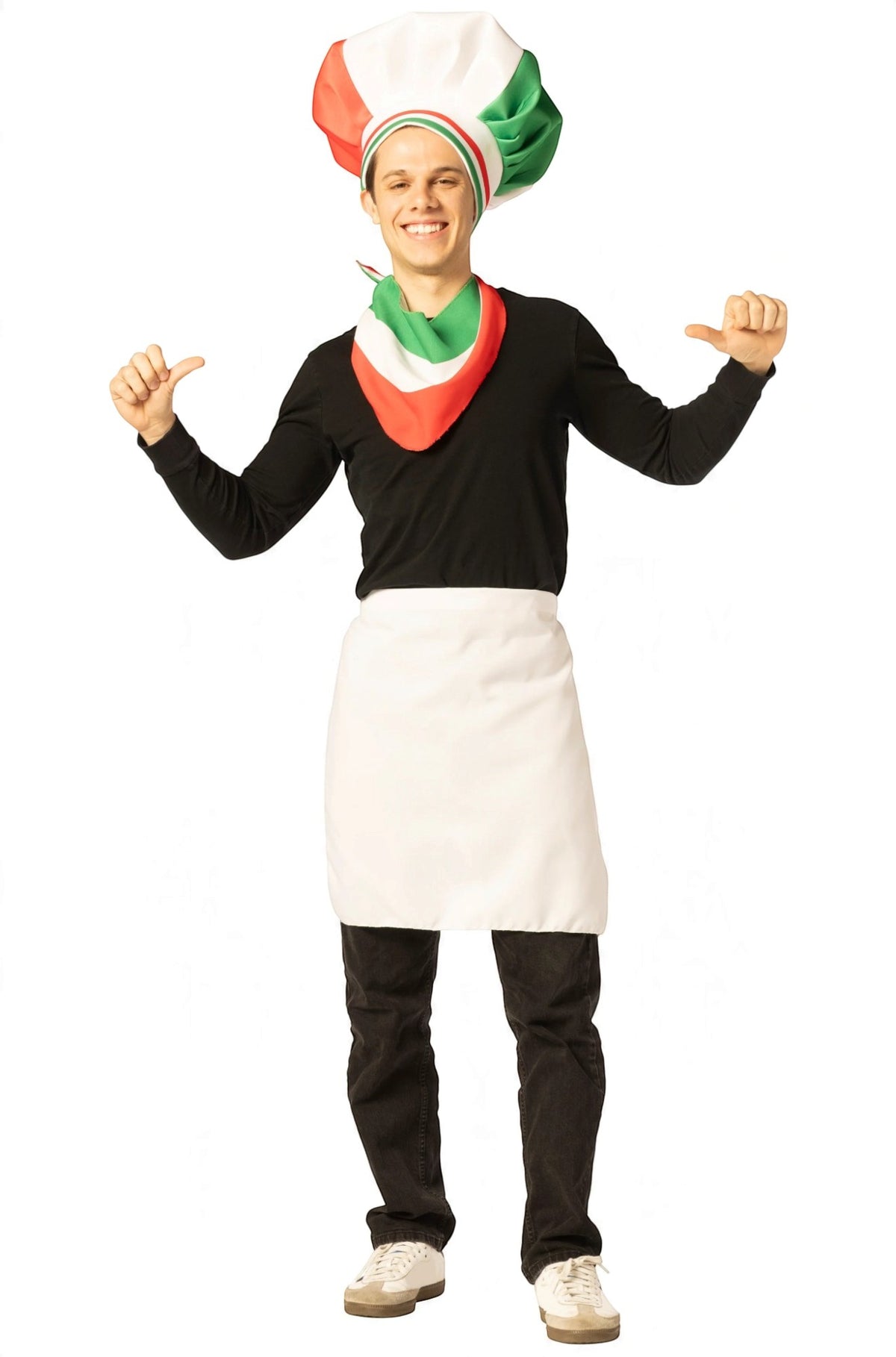 Italian Chef Adult Costume Kit