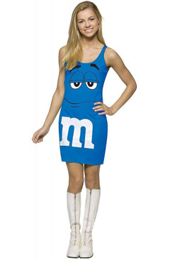 M&M'S Blue Tank Dress Teen Costume