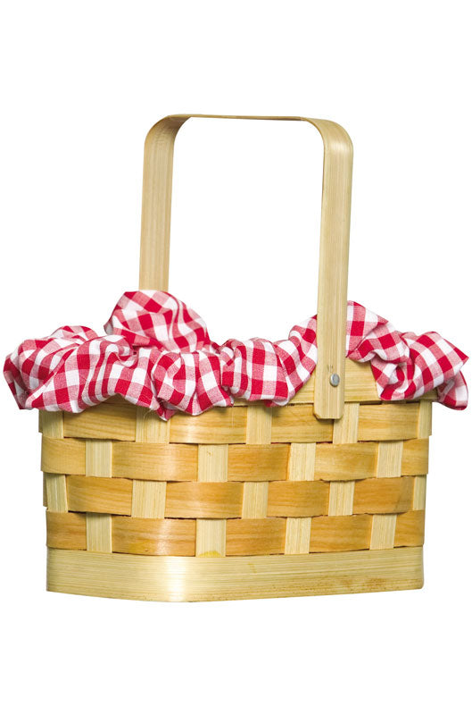 Gingham Basket Accessory