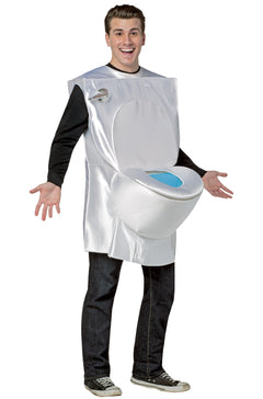 Toilet  Adult Costume