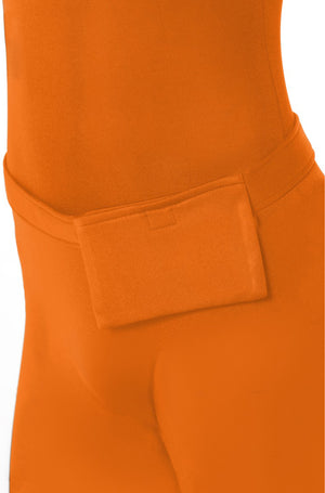 Second Skin Suit Adult Costume (Orange)