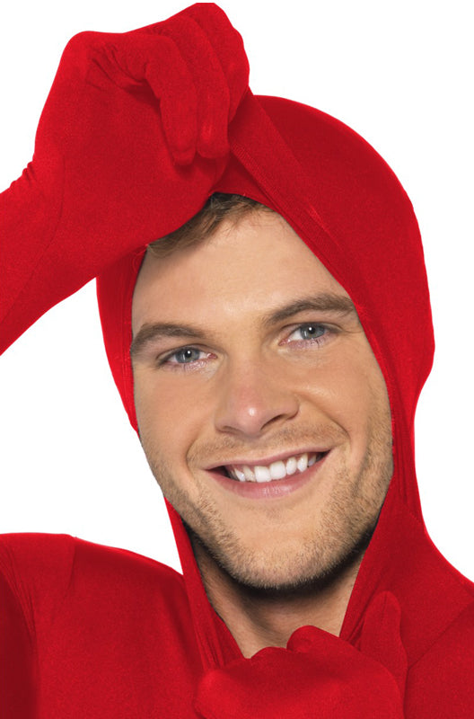 Second Skin Suit Adult Costume (Red)