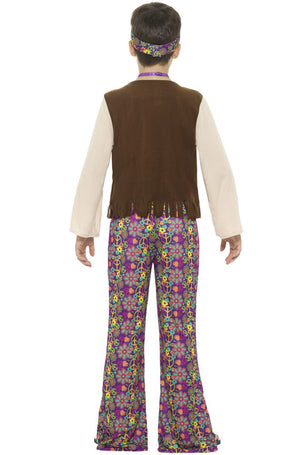 Peace Out Hippie Boy Child Costume