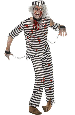 Zombie Convict Adult Costume