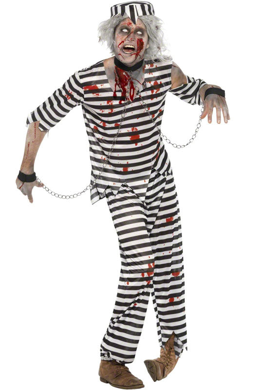 Zombie Convict Adult Costume