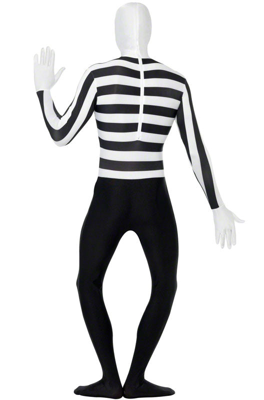 Mime Second Skin Adult Costume
