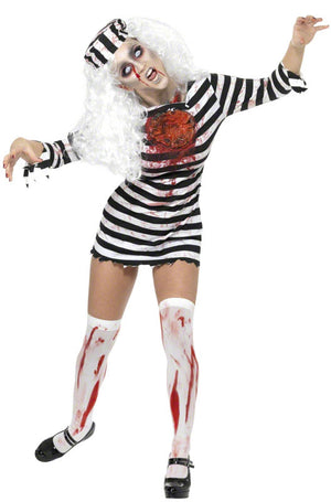 Zombie Convict Dress Adult Costume