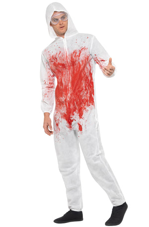 Bloody Forensic Overall Adult Costume
