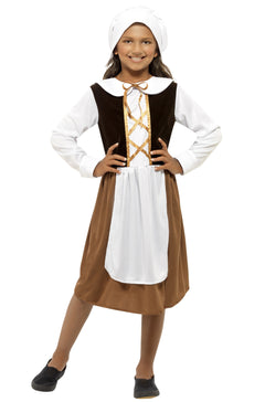 Tudor Girl Child Costume