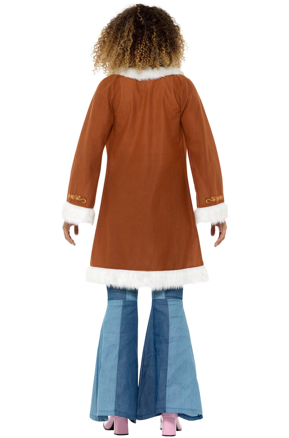 Retro Afghan Coat Adult Costume