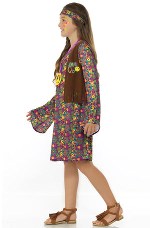Hippie Girl Child Costume