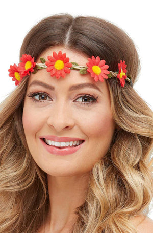Hawaiian/Hippie Daisy Chain Headband