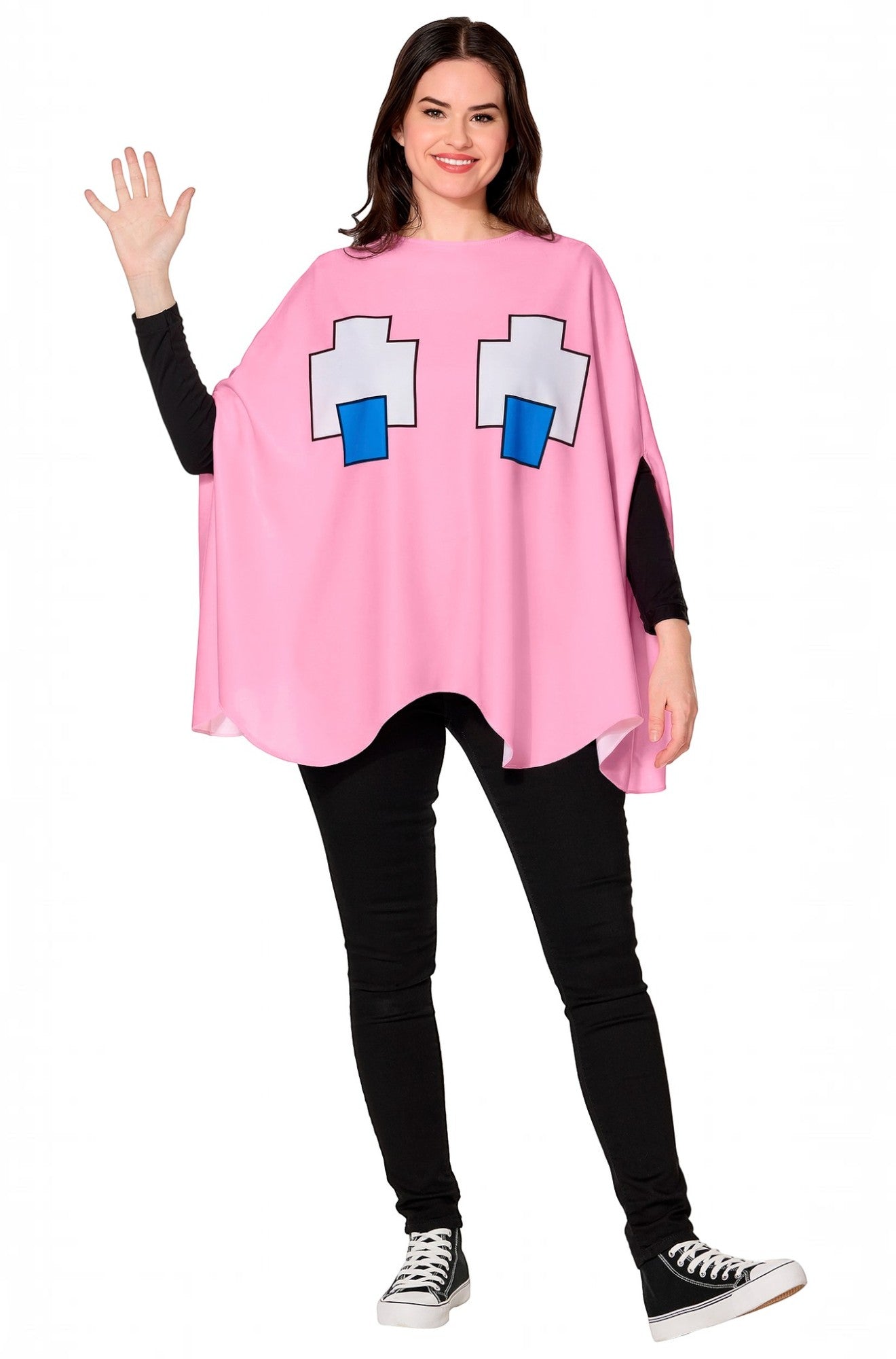 Pac-Man Pinky Adult Pullover Costume