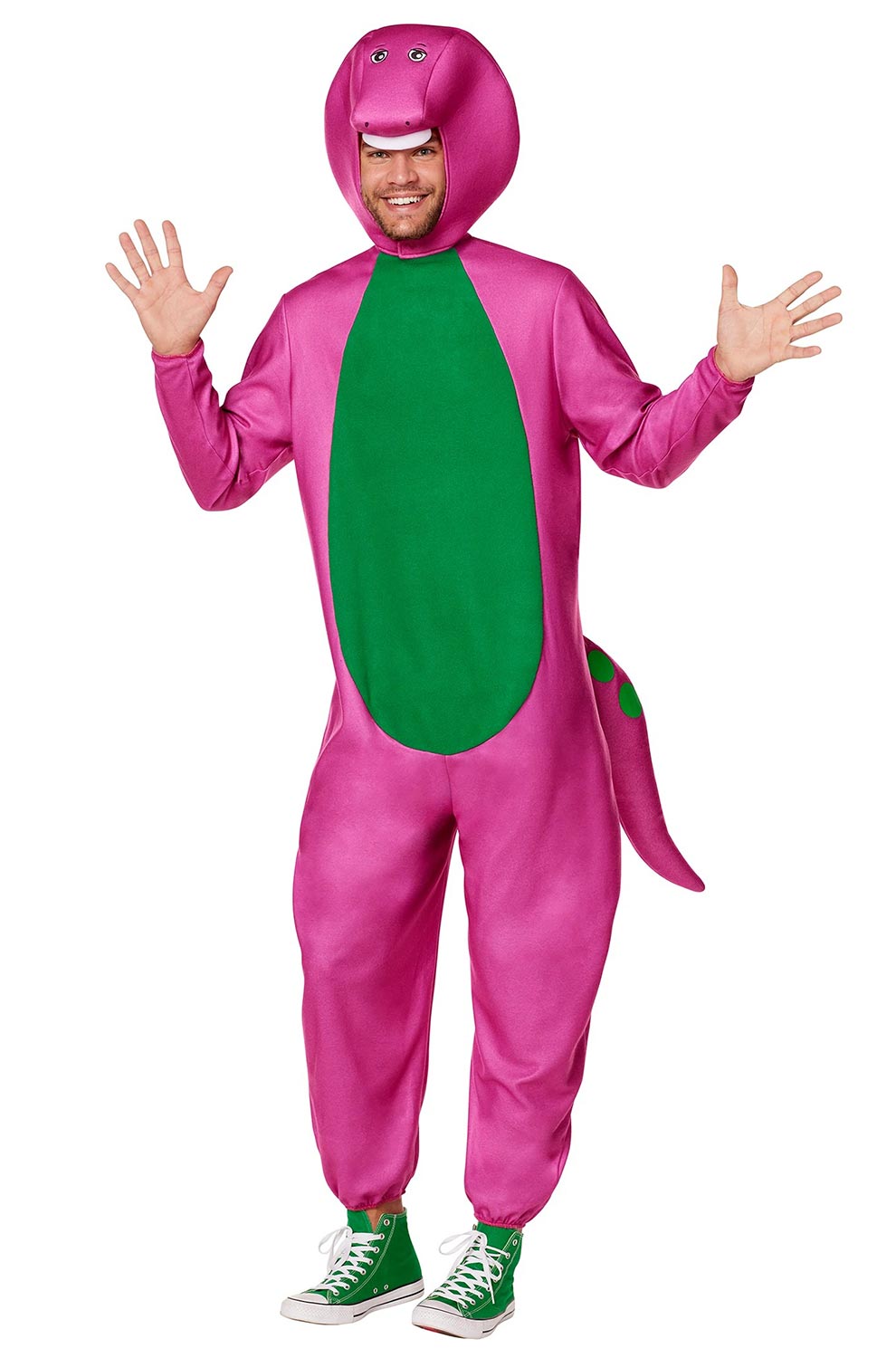Barney Adult Costume
