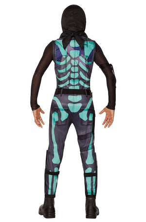 Fortnite Skull Trooper Green Glow Child Costume