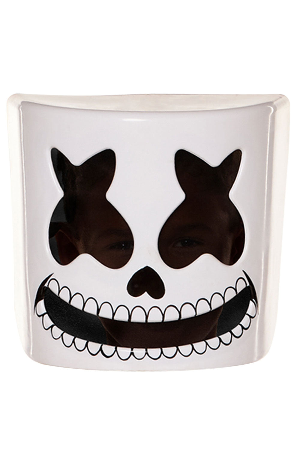 Marshmello Skeleton Child Half Mask