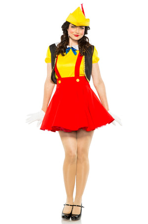 Wooden Puppet Adult Costume