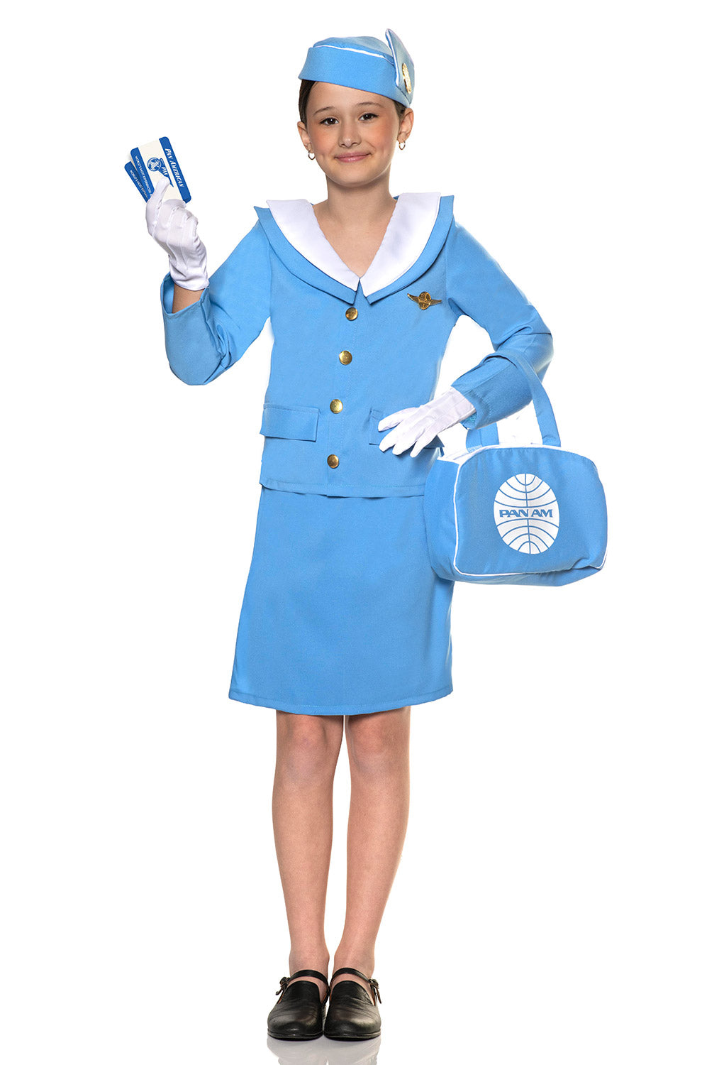 Pan Am Stewardess Child Costume