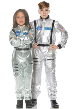 Silver Astronaut Child Costume