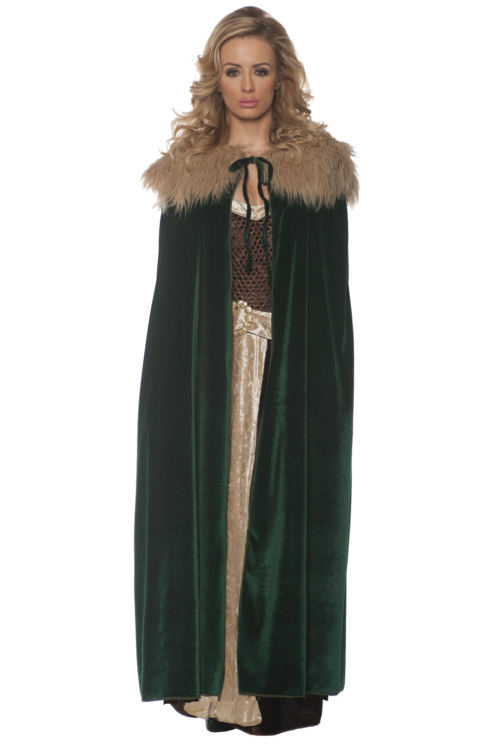 Renaissance Adult Cape (Green)