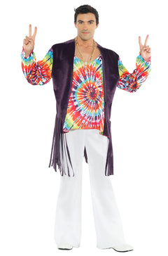 60'S Tie Dye Adult Costume