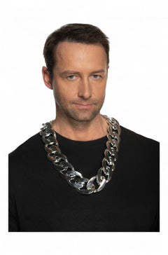 Chunky Chain Necklace (Silver)