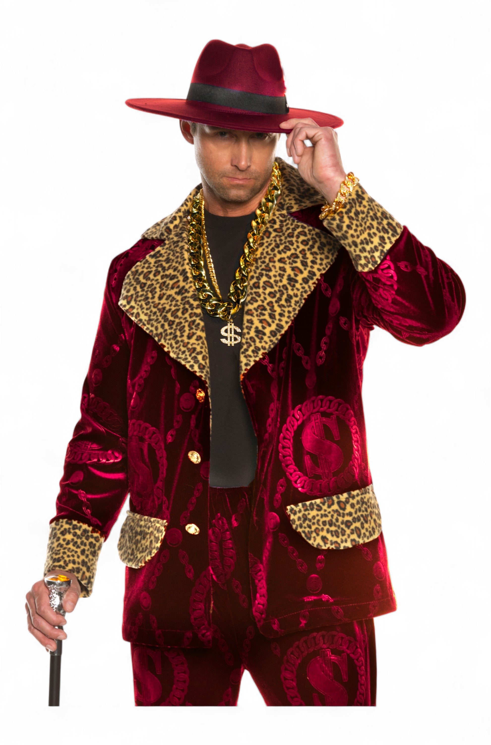 Pimp Accessory Kit (Burgundy)