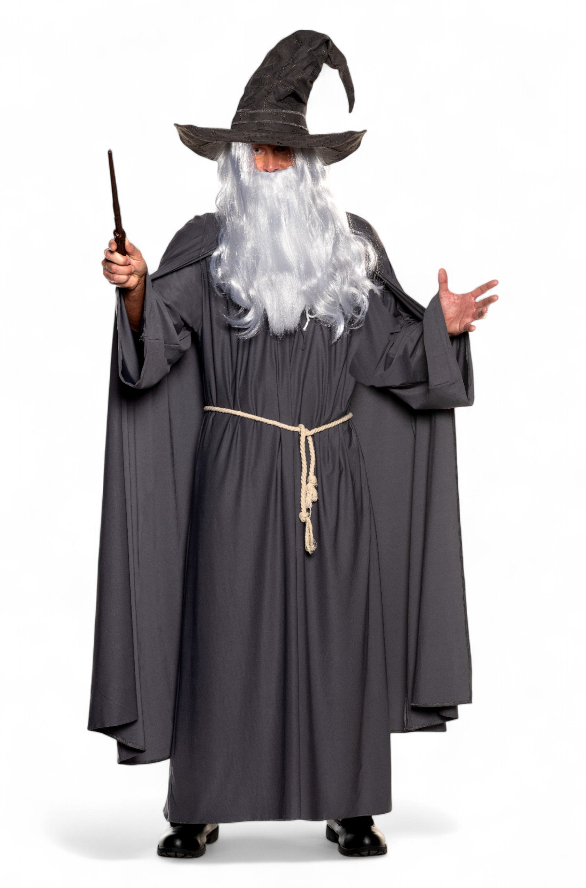 Warlock Adult Costume (Grey)