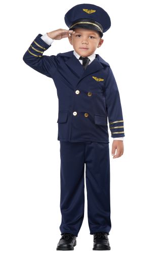 Pint Sized Pilot Toddler Costume