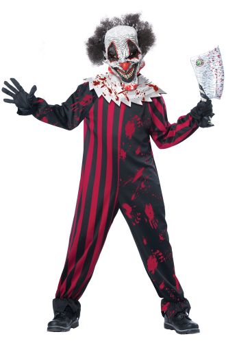 Killer Clown Child Costume