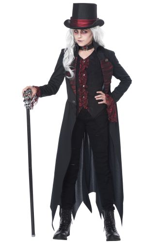 Gothic Vampiress Child Costume