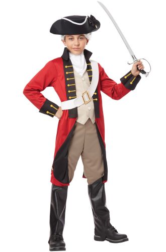 British Redcoat Child Costume