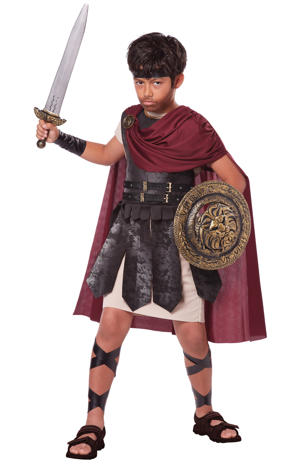 Child Medieval Renaissance Knight Warrior Costume 