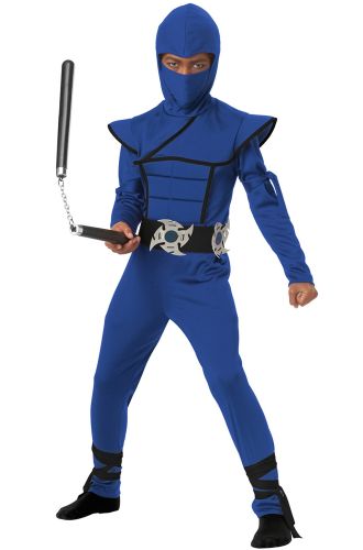 Stealth Ninja Child Costume (Blue)