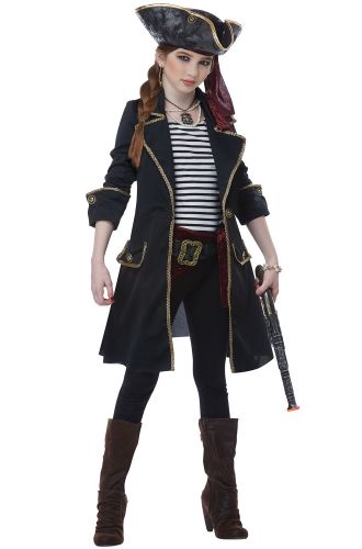 High Seas Captain Girl Costume