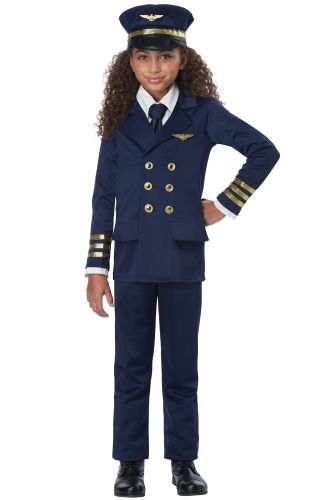 Airplane Pilot Child Costume