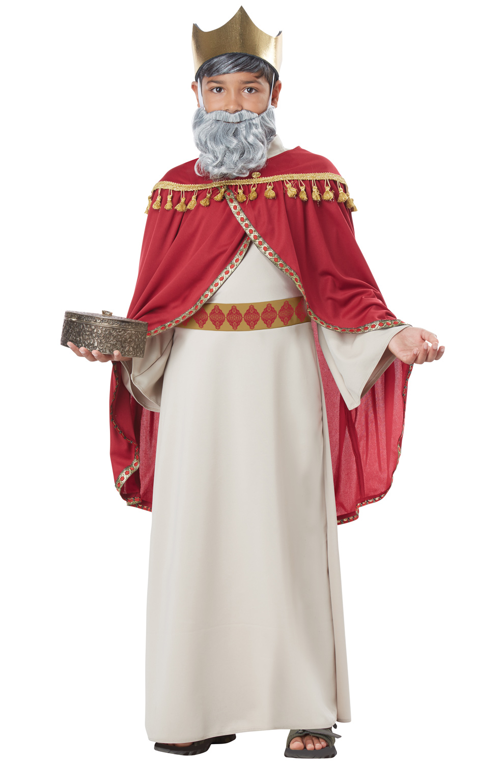 Gaspar Wise Man Robe Three Kings Religious Halloween Costume Child Boys 01499 